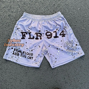 Peur de Dieu maille court pour hommes élégant Sublimation basket-ball court été respirant maille court pour tenues d'été - Product Image 5