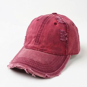 Casquette de baseball rétro vintage délavée et vieillie, douce et confortable, pour hommes et femmes, protection solaire extérieure - Product Image 2