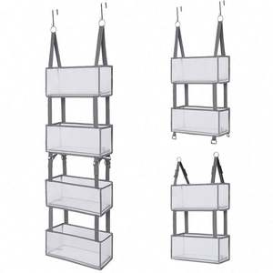 Meilleur vendeur 2022 Organisateur pliable Montage gratuit Sacs en maille à suspension pliables à quatre couches - Product Image 1