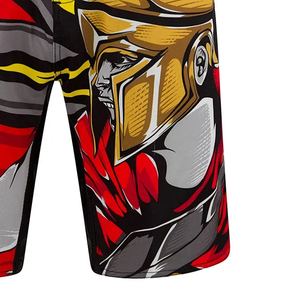 Shorts d'entraînement de Muay Thai et MMA à impression par sublimation, séchage rapide, respirants, taille élastique, taille mi-haute, vente en gros OEM, vêtements de combat - Product Image 6