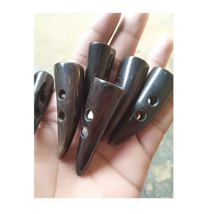 Boutons en corne pour vêtements, sacs, manteaux, accessoires de vêtements, prix d'usine en gros, meilleur fabricant - Product Image 4