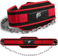 Cinturones de Gimnasio de Neopreno Ajustables Ligeros de Alta Calidad con Acolchado Adicional, Cadena Antideslizante, Soporte Lumbar, Resistencia y Comodidad