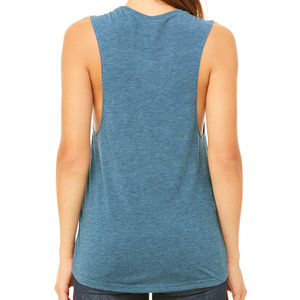 Débardeur de sport court pour femme sur mesure, été, décontracté, respirant, séchage rapide, tissu éco-responsable en spandex/coton, musculation - Product Image 6