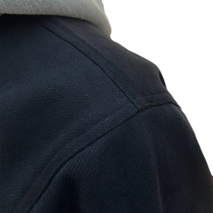 Nueva moda logotipo personalizado Pullover 100% algodón sudadera Streetwear casual heavyweight fleece holgado hombres Sudadera con capucha - Product Image 5