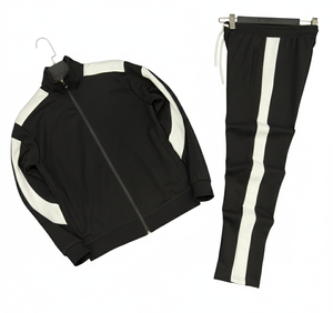 Conjunto de Ropa Casual de Dos Piezas con Estampado Personalizado, Top con Capucha, Parte Inferior con Cintura Elástica, Comodidad Diaria, Transpirable, Secado Rápido, Deportivo - Product Image 6