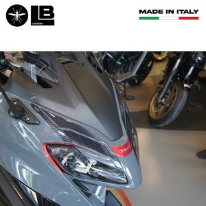 Kit Adesivi Protettivi 3D Rossi Personalizzati per Scooter, Compatibili con Yamaha Tmax 560 2022-23, Adesivi Decorativi per Moto - Product Image 6
