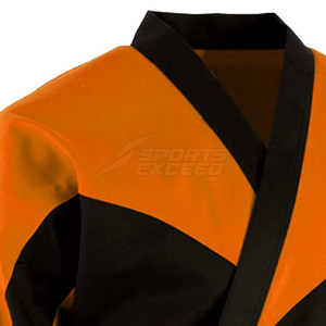 Ensembles d'uniformes de karaté au design personnalisé, dernière collection 2025, avec logo frontal, 100 % coton, durables, légers et respirants, pour arts martiaux - Product Image 4