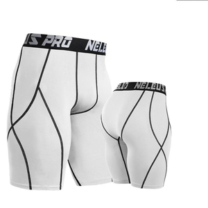 Meilleure qualité hommes solide écologique Compression Shorts respirant Gym Fitness fabriqué au Pakistan Fabricant 2025 - Product Image 1