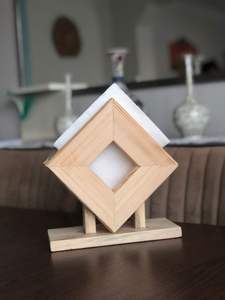 Boîte à mouchoirs en bois fabriquée à la main avec sculpture artistique parfaite pour la décoration de la chambre à manger et du salon - Product Image 5