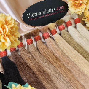Extensiones de cabello humano estilo Yaki recto vietnamita virgen 100% más vendidos Color claro de cutícula completa de alta calidad - Product Image 1