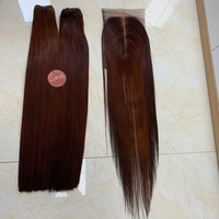 Capelli Lisci Naturali Vietnamiti di Alta Qualità 2025, Lunga Durata, Colore Marrone, Prezzo Conveniente