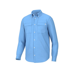 2025 nouveau Design personnalisé Performance bouton chemises haute qualité maille légère Protection UV pour la Performance en plein air-pour la pêche - Product Image 1