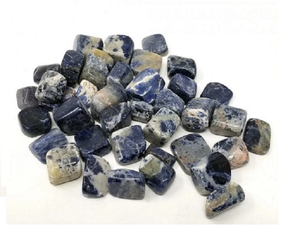 Pierre de haute qualité dégringolée sodalite vernis cristal dégringolé guérison en vrac galet agate pierres précieuses dégringolé Chakra en gros en vrac - Product Image 5