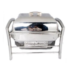 Chafing Dish de Acero Inoxidable de Primera Calidad, Ideal para Fiestas, Cenas, Bodas y Catering Profesional - Product Image 4