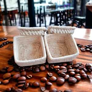 Caja de cesta de almacenamiento cuadrada Sabai Grass ecológica hecha a mano, precio al por mayor, herramientas de hierbas y especias para uso doméstico - Product Image 4