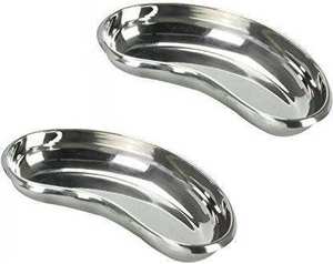 Plateau de rein en acier inoxydable de haute qualité plats bassin d'émèse HOLLOWARE petit moyen grand plateau de rein plateau chirurgical - Product Image 4