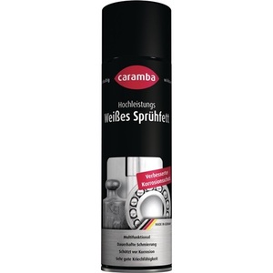 CARAMBA High-Performance 500 ml White <b>Spray</b> <b>Grease</b> Can - Product Image 1
