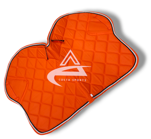 Almohadilla para SILLÍN de caballo ecuestre, transpirable, de talla grande, tela de algodón, almohadilla para sillín de caballo de salto barata - Product Image 4