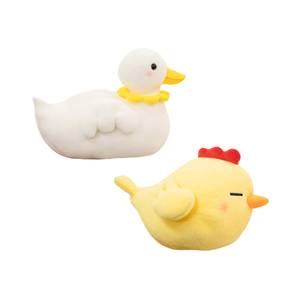 Muñeco de Peluche de Pato de Dibujos Animados al por Mayor, Muñeco de Peluche de Pato Suave y Abrazable, Pato de Peluche Amarillo y Blanco Personalizado y Adorable - Product Image 4