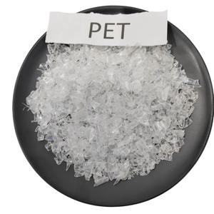 Escamas de Resina PET Reciclada Transparente, Alta Claridad y Rigidez para Moldeo por Inyección y Soplado - Product Image 1