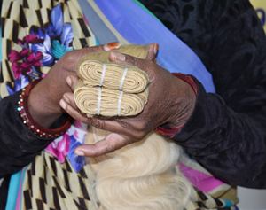 Paquets de cheveux cambodgiens bruts à double tirage Blonde Bodywave vendeur en gros de cheveux non transformés cheveux humains vierges bruts à cuticule alignée - Product Image 2