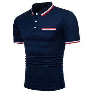 Polos hechos a medida para hombre, nuevos polos de verano de Color sólido para hombre, manga corta, transpirables, marca anti-pilling, polos de talla grande para hombre - Product Image 6