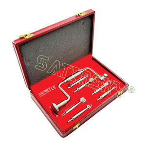 Satinsky – Kit d'extraction dentaire manuel de haute qualité, 32 pièces, comprenant élévateurs et forceps, professionnel, classe III CE - Product Image 5