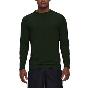 เสื้อยืดคอกลมแขนยาวสำหรับผู้ชายเสื้อยืดผ้าฝ้าย100% พิมพ์ลายทรงหลวมแบบลำลองออกแบบได้ตามต้องการ - Product Image 3