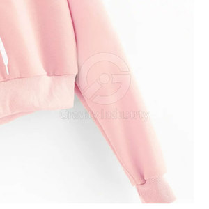 Sudadera Corta con Capucha para Mujer, de Alta Calidad, Informal, para Invierno, con Logotipo Frontal, Ecológica, Personalizable, a Precio Razonable - Product Image 4