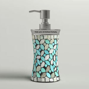 Royal Finishing Bathroom Usage Soap Dispenser Bathroom Vanities <b>Smart</b> <b>Houseware</b> Modern Design Silver Color Shiny Look - Product Image 2
