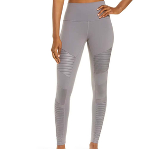 Legging con cierre de cordón a la moda para mujer, el mejor fabricante de fábrica, nuevo estilo, corte de logotipo personalizado, coser a buen precio - Product Image 1