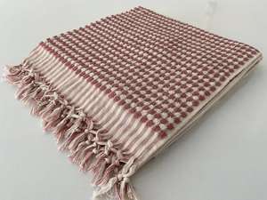Qualité supérieure 100% coton tissé doux pompon rayé serviette de bain 50x100 séchage rapide 250gr multi-usages fabriqué en Turquie - Product Image 6