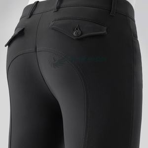 Culotte d'équitation pour homme, pantalon équestre polyvalent, coupe ajustée, respirant et coutures durables pour l'entraînement quotidien - Product Image 3