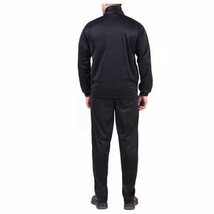 Ensemble de survêtement pour hommes avec veste et pantalon à fermeture éclair Deux pièces Sportswear Training Jogging Suit Casual Gym Fitness Outfit Wholesale - Product Image 4