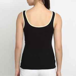 Mejor fabricante precio barato de alta calidad mujeres camiseta sin mangas/mejor etiqueta privada gran oferta mujeres camisetas sin mangas - Product Image 2