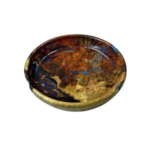 Accesorios de cocina para servir, vajilla de mesa, cuenco de madera con acabado de nogal, cuenco de madera de mango Natural para ensalada y fruta - Product Image 2