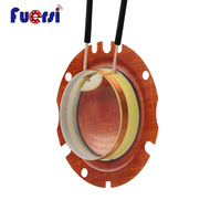 20W 1 inci 25.4mm Diameter dalam koil suara fenolik diafragma Alarm klakson Speaker komponen Unit Driver Aksesori suku cadang