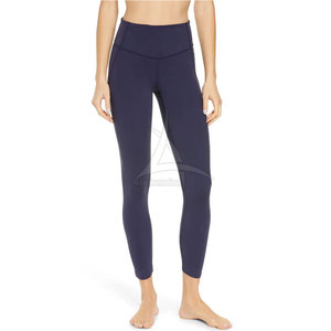Legging de yoga sans couture pour femmes, taille élastique, uni, de haute qualité, vente en gros, vêtements de sport de fitness, respirant, fabriqué au Pakistan - Product Image 2