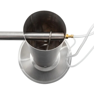 גנרטור עשן קר עם מכסה ומשאבת אוויר, מכונת עיסה חשמלית ניידת, כלי ברביקיו אביזר גריל כלי נירוסטה - Product Image 5