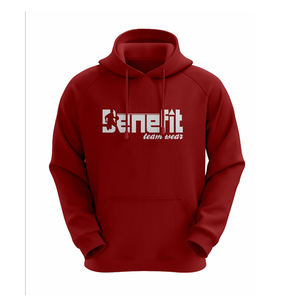 In Red Color Winter Season Latest Design Long Sleeve Fashion Design <b>Hoodies</b> Use <b>For</b> <b>Men</b> - Product Image 2