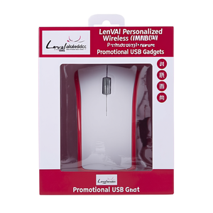 Mouse Pieghevole Wireless Personalizzato Lenbal, Gadget USB Promozionale - Product Image 2