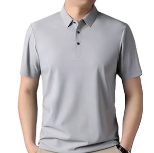 Camisetas Polo de manga corta de moda de alta calidad para hombre, cuello de solapa, diseño a rayas de Rugby, trabajo directo de fábrica al por mayor - Product Image 3