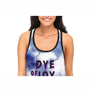 Customized Logo Nylon Double Liner Tank Top Thick Straps Yoga Racer <b>Back</b> Tank Top Fitness Active Wear Tank Top - Product Image 4