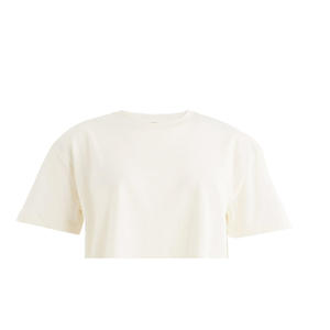 เสื้อยืดแขนยาวปักลายคอกลมสำหรับผู้หญิงไซส์พลัส ผ้าฝ้ายออร์แกนิค 100% ระบายอากาศได้ดี เป็นมิตรกับสิ่งแวดล้อม สวมใส่สบาย - Product Image 2