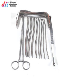 ชุดเครื่องมือผ่าตัด DNC spulum และ dilators เครื่องมือผ่าตัดสเตนเลสสตีลเพื่อความแม่นยำในกระบวนการทางนรีเวช - Product Image 2