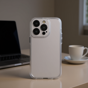 Étui transparent DAM pour téléphone portable A15 avec protection d'objectif en TPU+PC sans support - Product Image 2