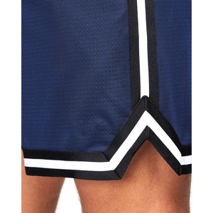 <b>Mens</b> Blue Basketball <b>Shorts</b> Lightweight Breathable Sports <b>Shorts</b> With <b>White</b> Trim Elastic Waist Athletic Gym WearDDP shipping - Product Image 6