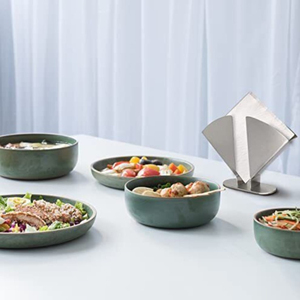 Porte-serviettes en métal poli miroir fait main Boîte à mouchoirs élégante pour la maison et les ustensiles de cuisine Parfait pour les mariages et les événements Décor élégant - Product Image 6