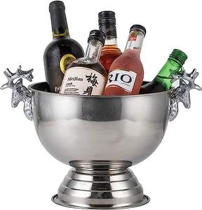 ถังแช่ไวน์ถังแชมเปญสแตนเลสทำจากโลหะทำจากสเตนเลสถังแช่ไวน์สำหรับงานปาร์ตี้ - Product Image 5
