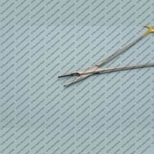 Portaagujas Micro TC Ryder de 7 Pulgadas con Mordazas Finas Serradas de 1.5 mm, Precisión Quirúrgica Manual, Certificado CE, Uso en Cirugía General - Product Image 2
